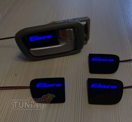 LED подсветка дверных ручек Chery Elara фото