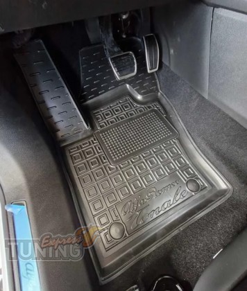 Коврики в салон Alfa Romeo Tonale резиновые