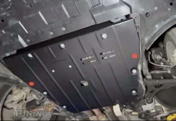 Защита двигателя Cadillac XT6 стальная