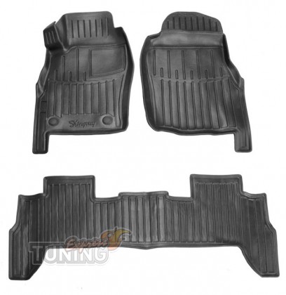 Коврики в салон Nissan Patrol Y61 резиновые фото