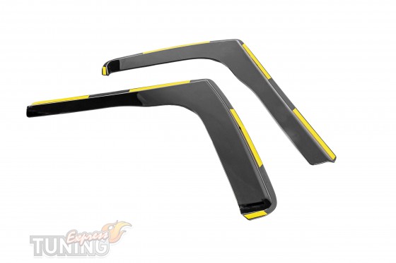 Вставные ветровики окон Ford Transit Custom 2012-2022