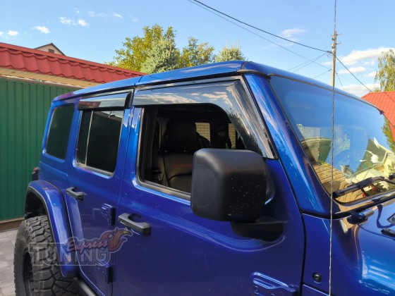 Ветровики окон Jeep Wrangler JL 2018