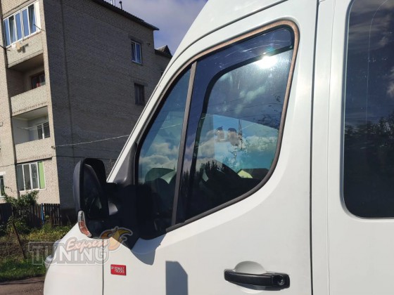 Вставные ветровики для Opel Movano B комплект 2шт