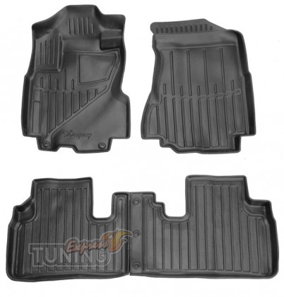 Коврики в салон Honda Cr-V 2 поколения фото 2001-2006