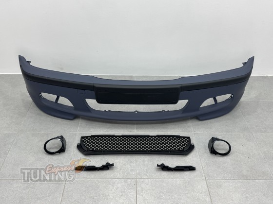 Пластиковый бампер на BMW 3 E46 M-Paket