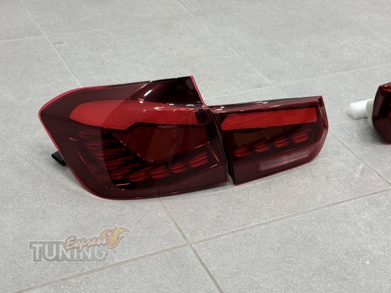 Led оптика на Bmw 3 F30 в стиле M4 фото