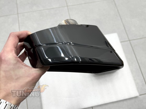 Оригинальные накладки на выхлопные трубы BMW X4 G02 рестайл 2022