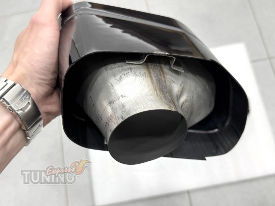 Насадки труб BMW X4 G02 M Paket рестайл 2022-2024