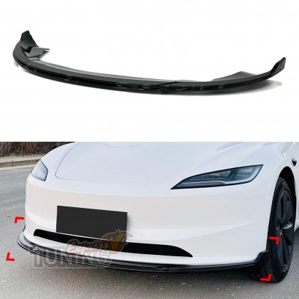 Обвес переднего бампера Tesla Model 3 рестайл 2025
