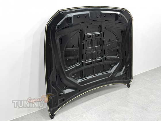 Фирменный капот на BMW 5 F10 F11 установка