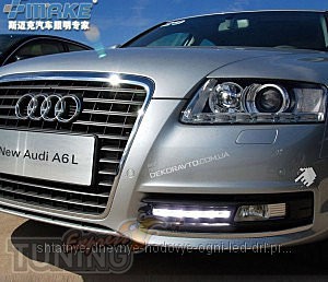 Дневные ходовые огни Ауди А6 С6 (ДХО для Audi A6 C6 DRL) 