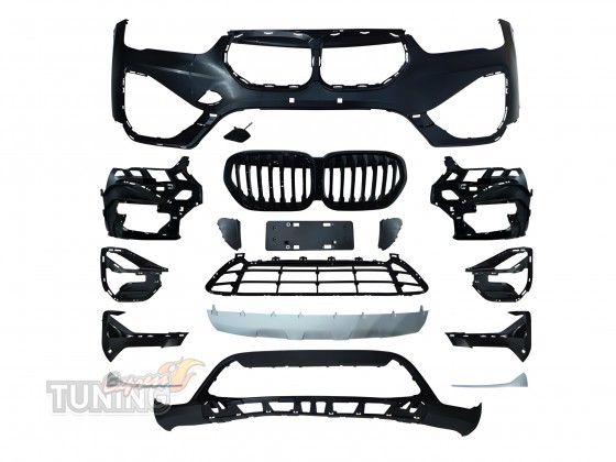 Передний бампер BMW X1 F48 оригинал