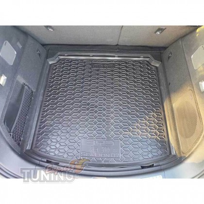 Коврик в багажник BYD Sealion 07 резиновый на нижнюю полку