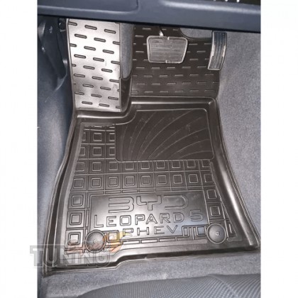 Передние коврики для BYD Leopard 5 резина