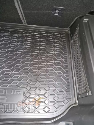 Автомобильный коврик в багажник Jetour T2 2024 резиновый
