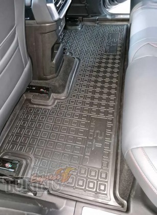 Оригинальные коврики для Jetour T2 резиновые