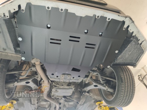 Защита двигателя Subaru Impreza 4 увеличенная под радиатор вмест