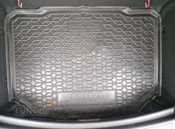 Резиновый коврик багажника Mini Cooper Countryman F60 2017 на ни