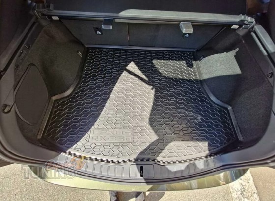 Резиновый коврик в багажник Lexus RX 5 поколения 2022