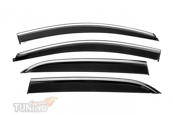 Ветровики окон Chevrolet Equinox 3 поколения комплект