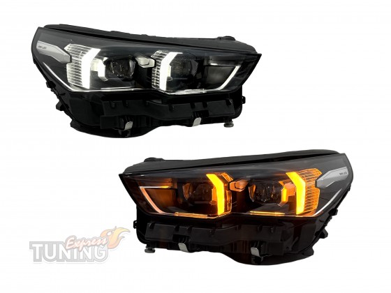 Передние LED фары BMW 5 G60 / G61 / G90 с блоками розжига 2шт