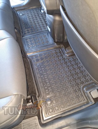 Коврики в 3D дизайне для Hyundai Palisade 2 поколения