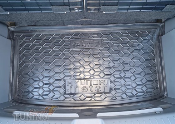 Коврик для Hyundai Inster в багажник на нижнюю полку