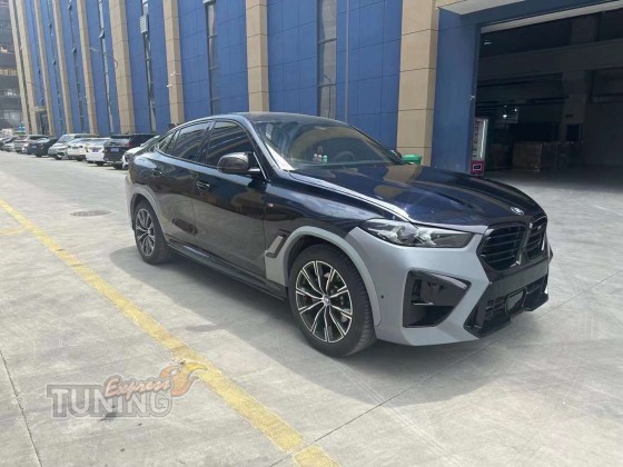 Установка бампера на BMW X6M F96 / X6 G06 2023-