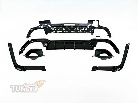 Обвес заднего бампера M-Performance BMW 3 G20 2019-2022