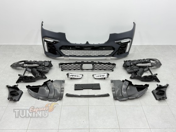 Передний бампер M-Paket для Bmw X7 G07 дорестайл 2019-2022