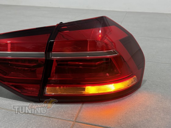 Установка задних фонарей на VW Passat B8 USA NMS