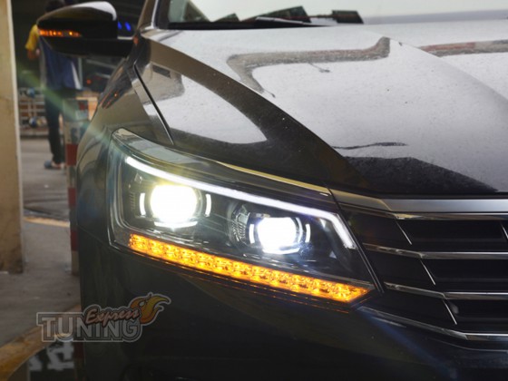 Купить передние фары на Volkswagen Passat B8 NMS Америка