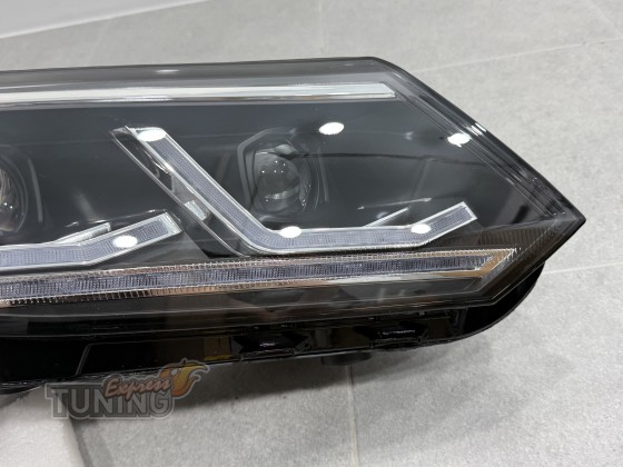Тюнинг Led фары Volkswagen Tiguan 1 рестайл