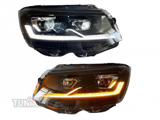Full Led фары Volkswagen Transporter T6 2015-2019 фото