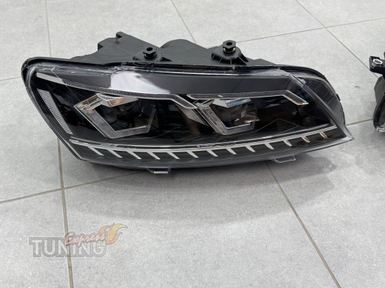 Оригинальные фары на VW Passat B7 USa