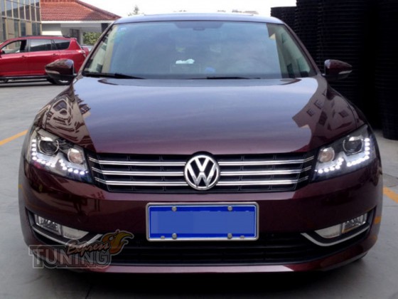 Фары оригинальные на Volkswagen Passat B7 Америка
