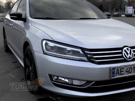 LED передние фары для Volkswagen Passat B7 USA фото
