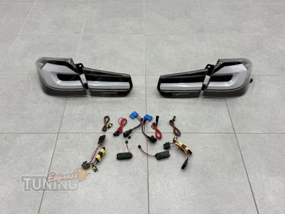 Оригинальные задние Led стопы Smoke G30 для Bmw 3 F30 F31