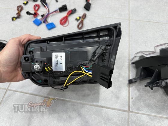 Комплект задних фонарей Smoke на Bmw 3 F30 F31