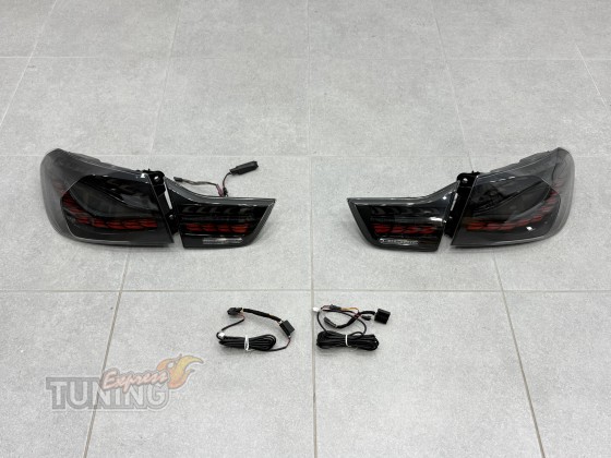 Задние Led стопы дизайн GTS M4 Smoke BMW 4 F32 / F33 / F36
