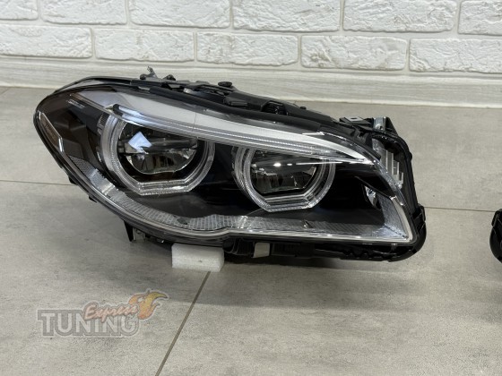 Передние фары для BMW 5 F10 / F11 дорестайл LED