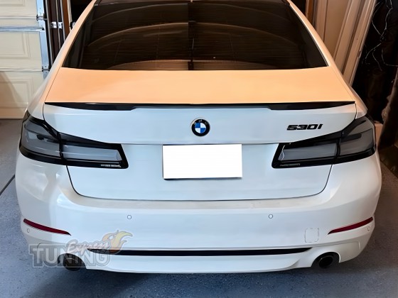 Комплект задних фонарей Smoke для BMW 5 G30 дорестайл