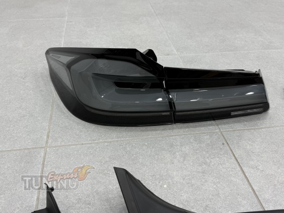 Комплект задних фонарей на BMW 5 G30 дорестайл