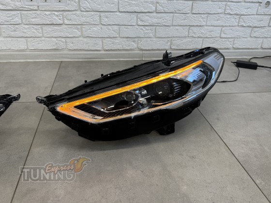 Комплект LEd фар на Ford Fusion USA 2017-2021 / Mondeo 5
