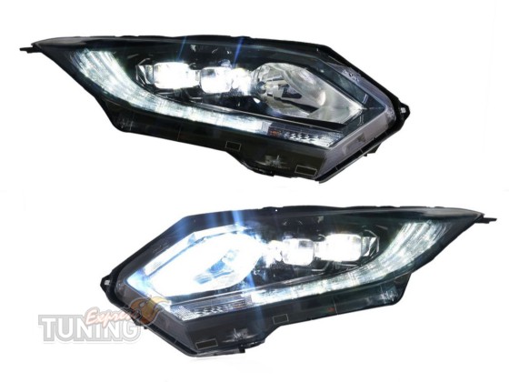 Передние Led фары Honda Hr-V 2 дорестайл 2014-2017 комплект