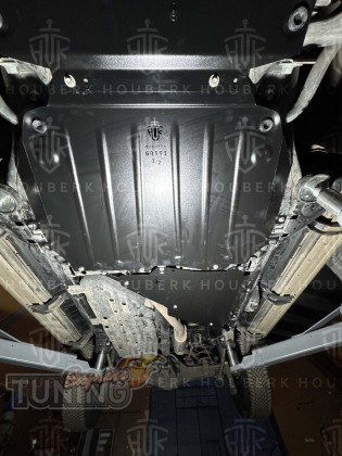 Стальная защита коробки Toyota Prado J250 Защита коробки передач