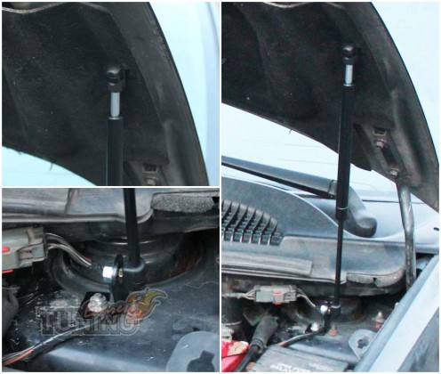 Газовые упоры капота Chrysler Grand Voyager 4 2001-2008 оригинал