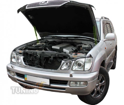 Газовые упоры капота Toyota Land Cruiser 100 оригинал 2шт
