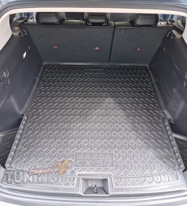 Коврик в багажник Mazda CX-50 резиновый