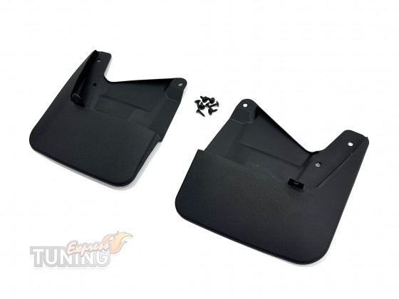 Установка брызговиков на Toyota Tundra 3 2024